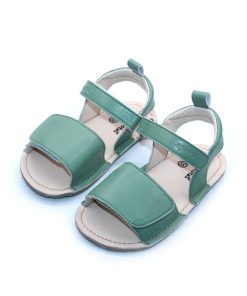 sandalias barefoot niños menta