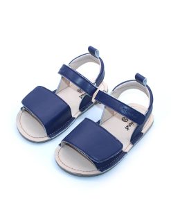 sandalias menorquinas respetuosas niños azul marino